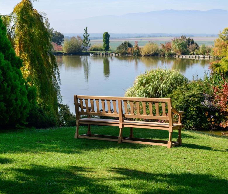 Banc de jardin en teck