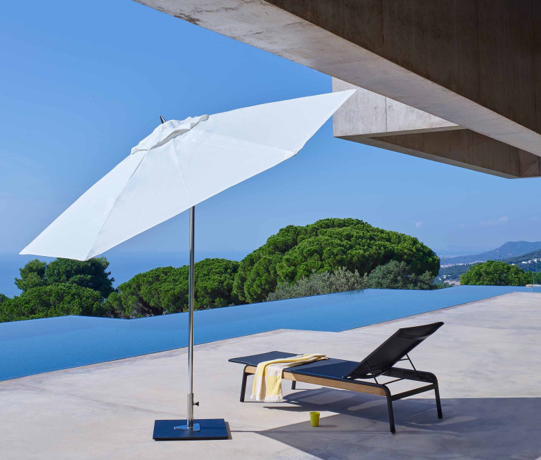 Reclinable parasol Florida