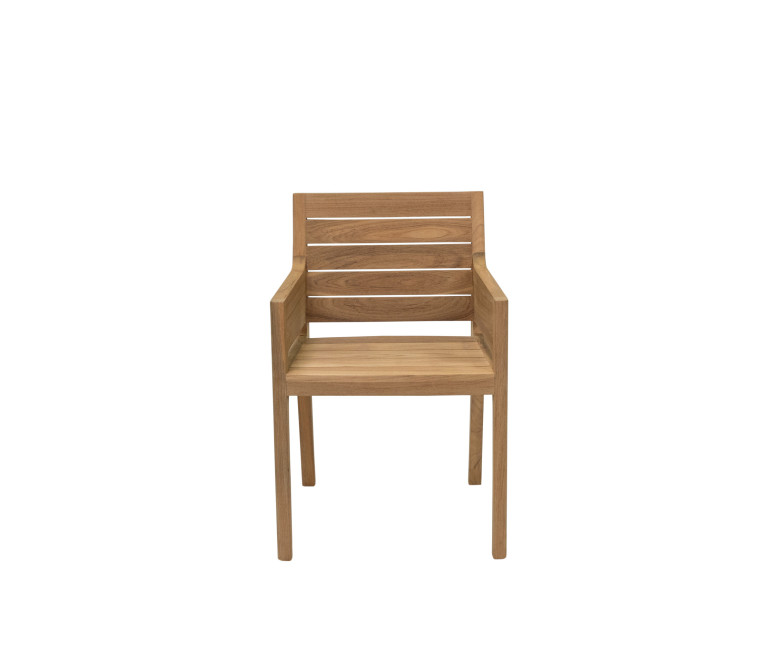 Teak armchair Serena