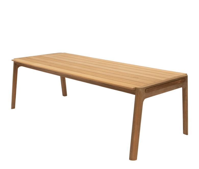 Rectangular teak table Serena