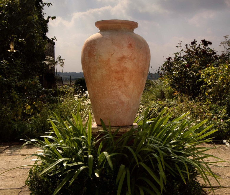 Orcio Romano Liscio terracotta jar