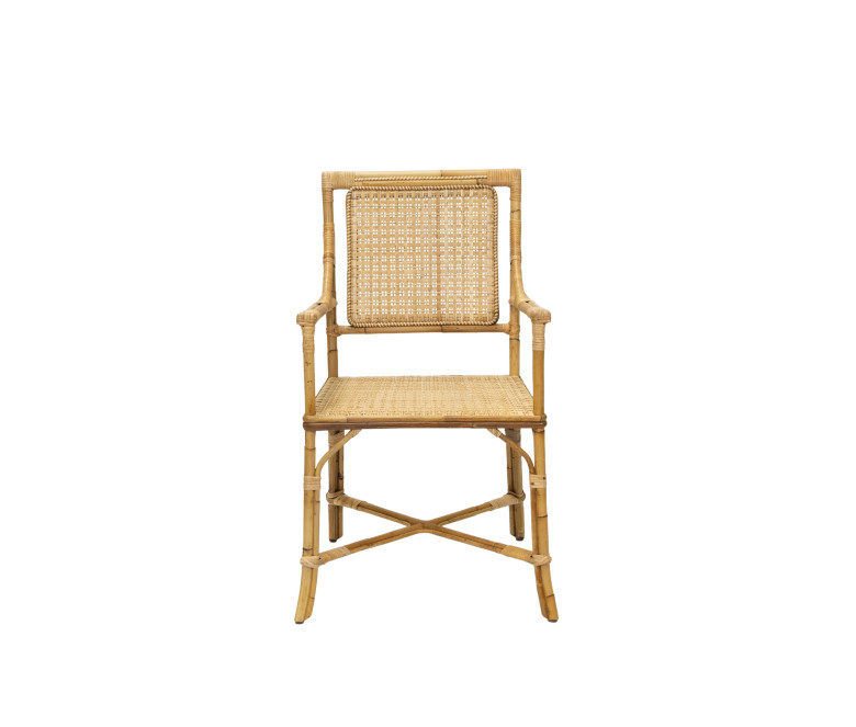 Rattan armchair