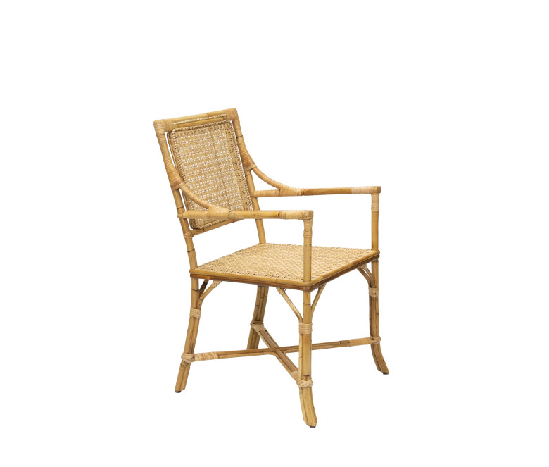 Rattan armchair