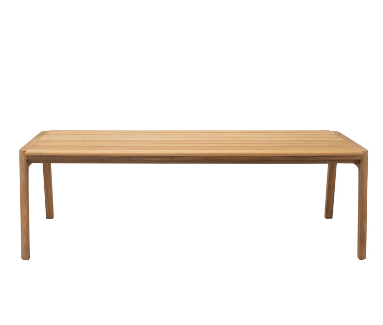 Rectangular teak table Serena