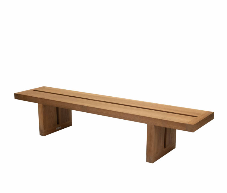 Teak bench Plateforme 10