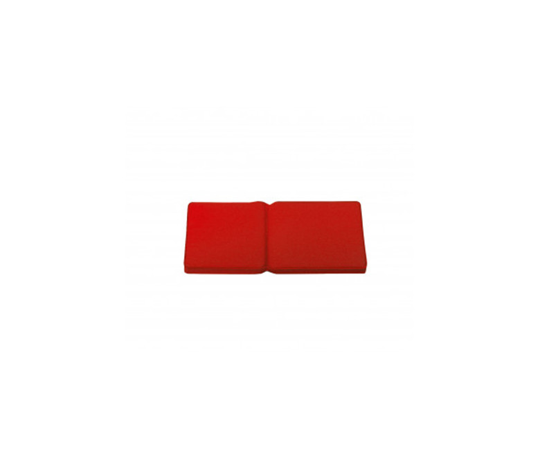 Galleta asiento-respaldo - Rojo