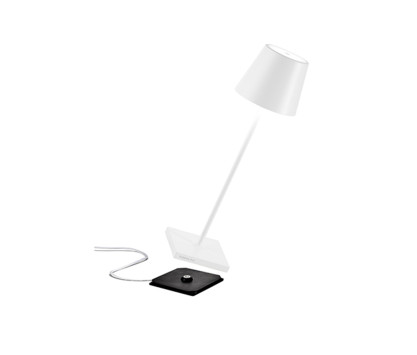 Lampe de table rechargeable - Blanc