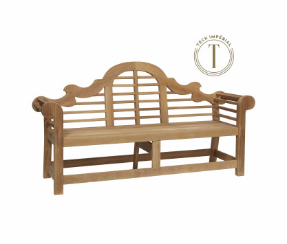 Banc de jardin en teck Impérial 195 cm