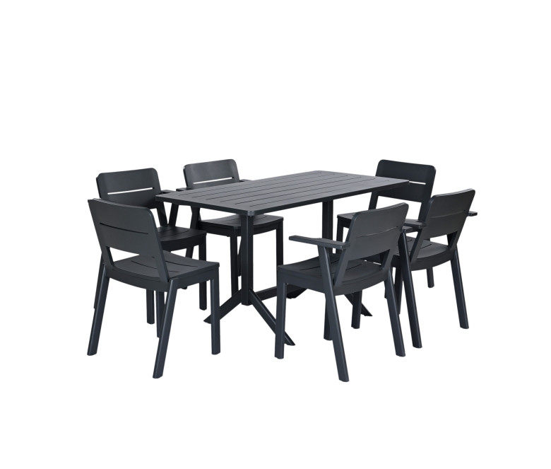 Table rectangulaire en teck 140 x 70 cm CLUBHOUSE