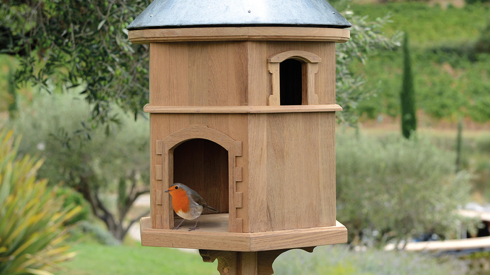 Maison de mangeoire pour oiseaux