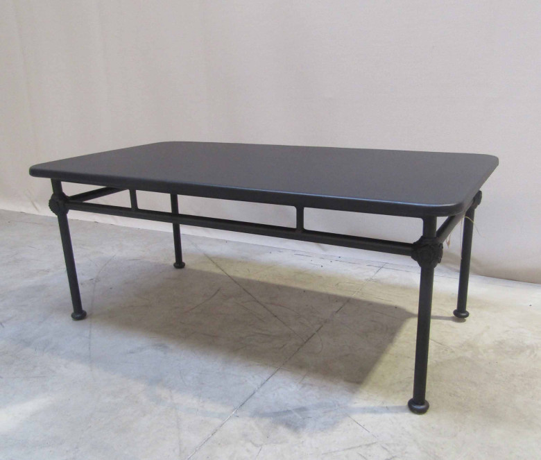 TABLE BASSE RECT 1800 NOIR _ MODELE EXPO