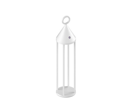 Lampada LED ricaricabile XL - LUNA bianco